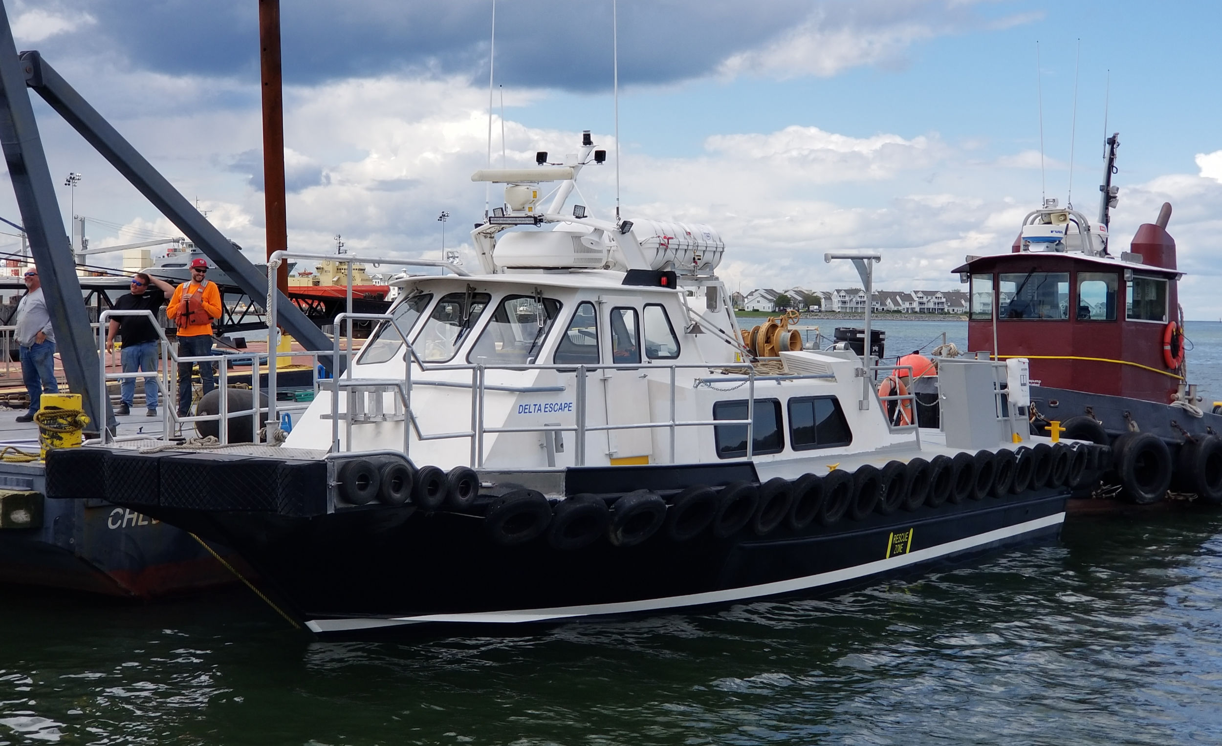 Cape Henry Launch Services boat Delta Escape.